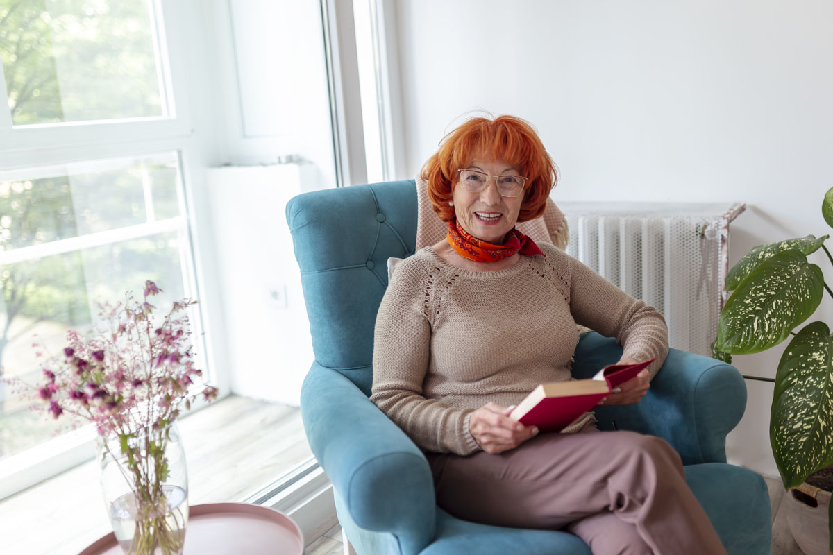 elderly woman in nashville low income apartment